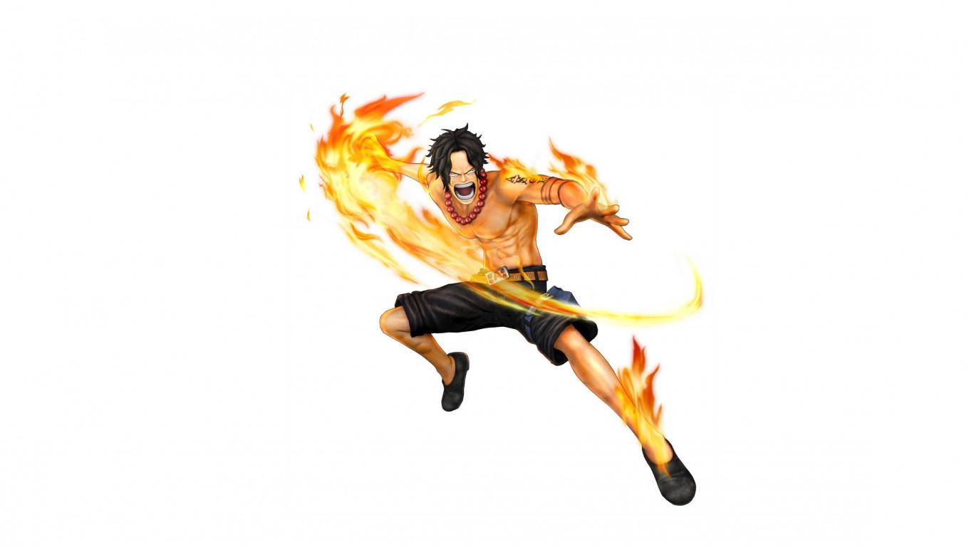 海贼王动漫艾斯霸气图片合集