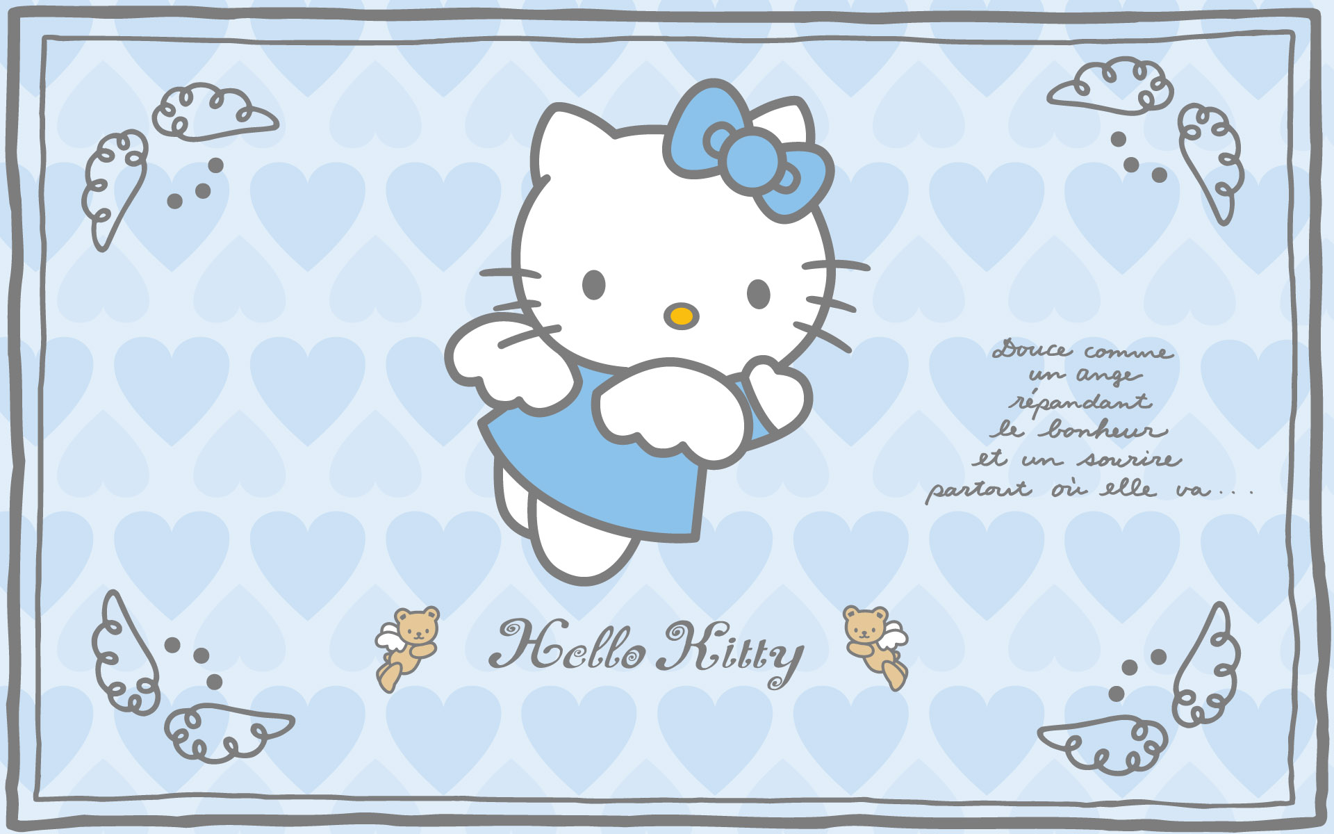 美丽可爱的Hello Kitty卡通图片