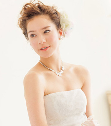 花仙子新娘发型图片大全