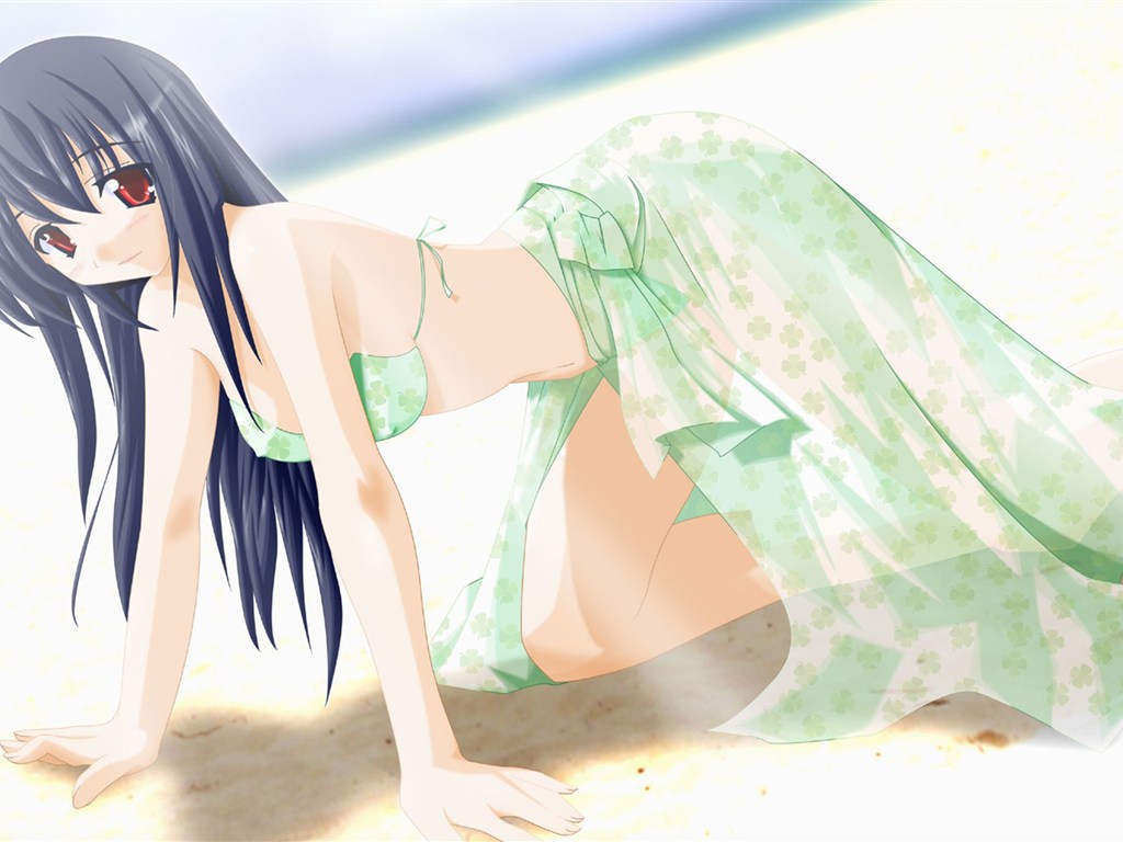 超级好看的性感动漫美女电脑桌面壁纸