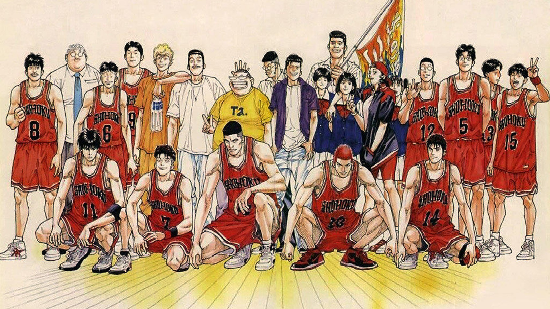 热血动漫灌篮高手桌面壁纸图片