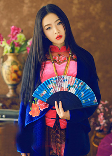 最唯美森女系长直发图片大全