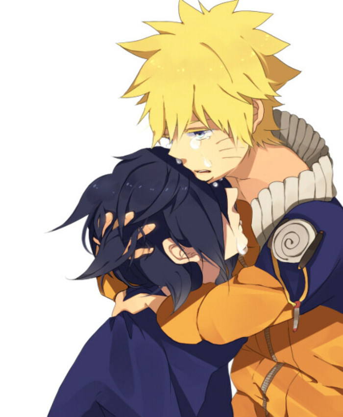 火影忍者鸣人佐助手绘图片大全