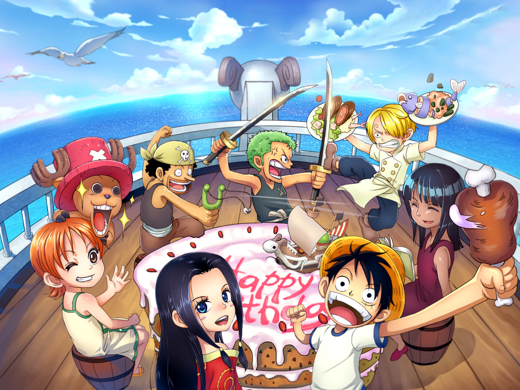动漫海贼王全员q版高清大图全集
