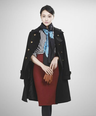 郑爽示范女生小清新发型设计图片