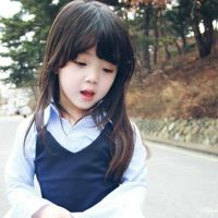 韩国可爱大眼睛萝莉头像图片